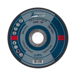 INOX vágókorong 125x1,0x22,2mm A60S Z-Tools