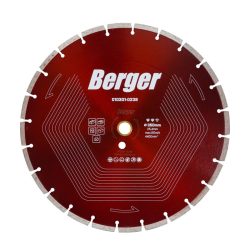 Szegmentált gyémánttárcsa 350x25,4/SH8mm Berger