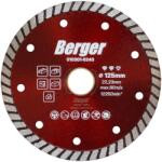 BERGER turbo gyémánttárcsa 125x22,23/SH7mm