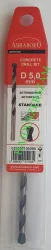 Hengeres szárú betonfúró Standard 5x85/50mm Abraboro