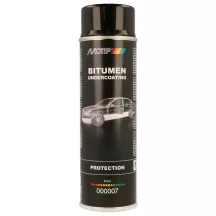 Alvázvédő bitumen fekete aeroszol 500ml Motip