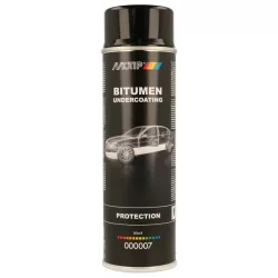 Alvázvédő bitumen fekete aeroszol 500ml Motip