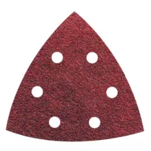   Tépőzáras csiszolópapír Delta, 6 lyuk 94x94mm K60 Abraboro