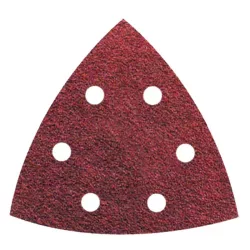 Tépőzáras csiszolópapír Delta, 6 lyuk 94x94mm K60 Abraboro