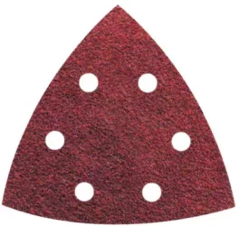 Tépőzáras csiszolópapír Delta, 6 lyuk 94x94mm K120 Abraboro