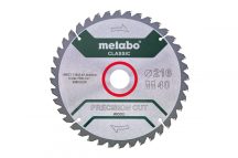   METABO PRECISION CUT WOOD körfűrésztárcsa HM 216x30 Z40 WZ 5° NEG/B 628652000