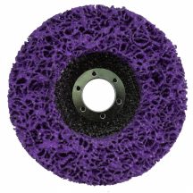   Csiszolókorong, négertárcsa  115x22mm purple cleaner, Abraboro 