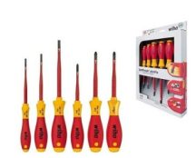   WIHA SoftFinish electric slimFix VDE csavarhúzó készlet 6r. SL+PH