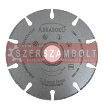 Gyémántszemcsés vágókorong D125x1,2x22,23mm ABRABORO