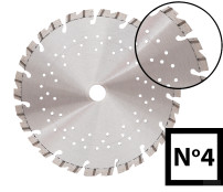 Gyémánttárcsa Uni  230x2,6x22,23 (NO.4)Abraboro