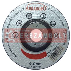 Fémtisztító chili 230x6x22,23mm Abraboro