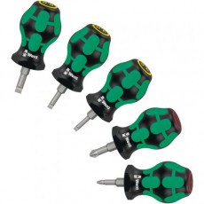 Wera csavarhúzó készlet 5részes Stubby Set