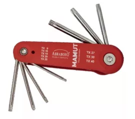 Torxkulcs készlet Mammut 8db-os TX9-40mm-ig Abraboro