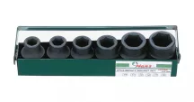 HANS 1/2˝ gépi dugókulcsfej készlet 6r. 17-32mm 84607M