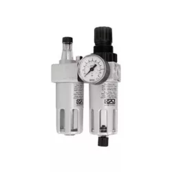 GAV levegőelőkészítő komplett egység 1/4" FRL-180 Vízleválasztó-olajzó GAV levegőelőkészítő komplett egység 1/4" FRL-180 Vízleválasztó-olajzó