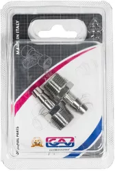 GAV tömlővéges csatlakozó, belső menetes d6mm-1/4˝ 1227/1 bliszter (2db)