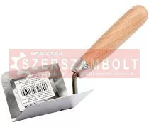 Kőműves kanál sarok belső inox 80/60/60 Vorel