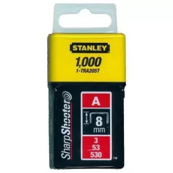 Stanley Tűzőkapocs "A" 8mm (3/53/530) 1000db
