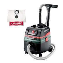   Metabo asr 25 L SC porszívó 602024000+ajándék 5db vlies porzsák 25/35l
