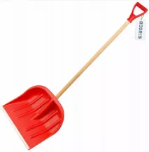 Hólapát műanyag 38 cm inox élvédővel nyelezett