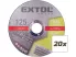 Vágókorong 20db, acélhoz; 125×1×22,2mm, max 12200 ford/perc, fémdobozban Extol Craft