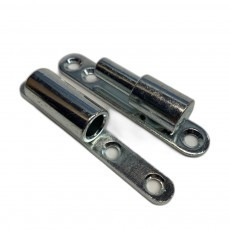 Statikus ajtópánt 15mm, sima fehér horgany.LF 15 dupla talp Statikus ajtópánt 15mm, sima fehér horgany.LF 15 dupla talp