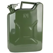 Benzintartály 10l-es, zöld