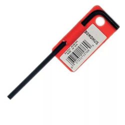 L-imbuszkulcs hosszú egyenesvégű-0,89mm-15948