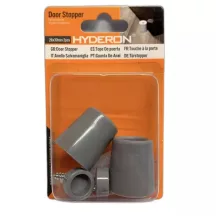 Ajtóütköző gumi 25x30mm csavarral szürke 2db-os