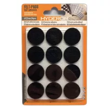   BÚTORCSÚSZTATÓ FILC ÖNTAPADÓ 22MM FEKETE 24DB/CS HYDERON