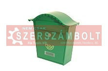 Postaláda zöld kerek t.csipk.smb-10a 36*14*37sába