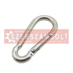 Tűzoltó karabiner 10X100mm acél SH10100ZP