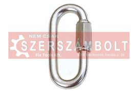 Karabiner csavaros M4*40mm lánctoldó !L440 HORG