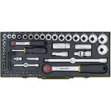 Kulcskészlet 56 részes 4-32mm 1/4"-1/2" Proxxon