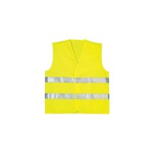   Láthatósági mellény 2 fényvisszaverő csíkkal sárga 252-XXXL