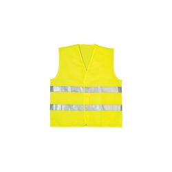 Láthatósági mellény 2 fényvisszaverő csíkkal sárga 252-XXXL Láthatósági mellény 2 fényvisszaverő csíkkal sárga 252-XXXL