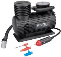 Mini légkompresszor 12V; 12V/10A, Extol Craft