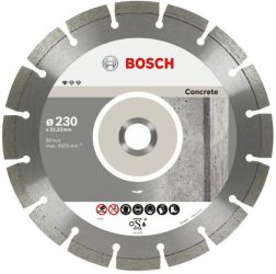 Gyémánt vágókorong 230x2,3x10x22,2mm szegmentált Standard for Concrete Bosch