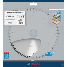   Bosch körfűrészlap 210x30mm fogszám: 80db vágásszélesség: 2,5mm