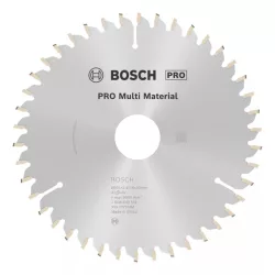 Körfűrészlap MultiMaterial 165x2,4/1,8x30/20mm, Z=42, HLTCG Bosch Körfűrészlap MultiMaterial 165x2,4/1,8x30/20mm, Z=42, HLTCG Bosch