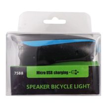 Kerékpár első lámpa USB,elektromos kürttel HC38-5