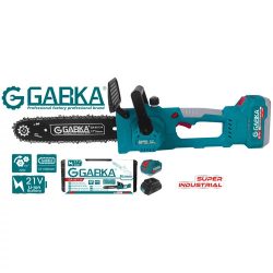 Akkumulátoros láncfűrész 21V, 1x3Ah akku GABKA GA-88134A 
