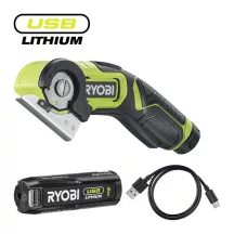 Ryobi USB LITHIUM RCT4-120G 4v daraboló akku, töltő