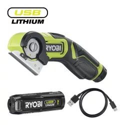 Ryobi USB LITHIUM RCT4-120G 4v daraboló akku, töltő Ryobi USB LITHIUM RCT4-120G 4v daraboló akku, töltő