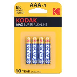 Kodak Max Alkáli Mikro Elem AAA (1,5V) B4