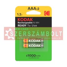 Kodak Akkumulátor Mikro 1000mAh Ni-Mh AAA B2 