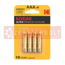Kodak Ultra Premium Alkáli Mikro Elem AAA (1,5V) B4