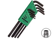 T9-T40 torx L-kulcs készlet hosszú egyenesvégű TLX8