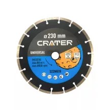 GYÉMÁNT VÁGÓTÁRCSA 230 MM SZEGMENSES CRATER