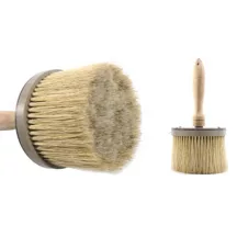 Mészkorong ecset 5" fanyelű, kerek